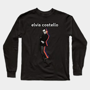 costello 90s style retro vintage 80s gifts Long Sleeve T-Shirt